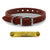 1/2" D Ring Leather Small Dog & Puppy Collar