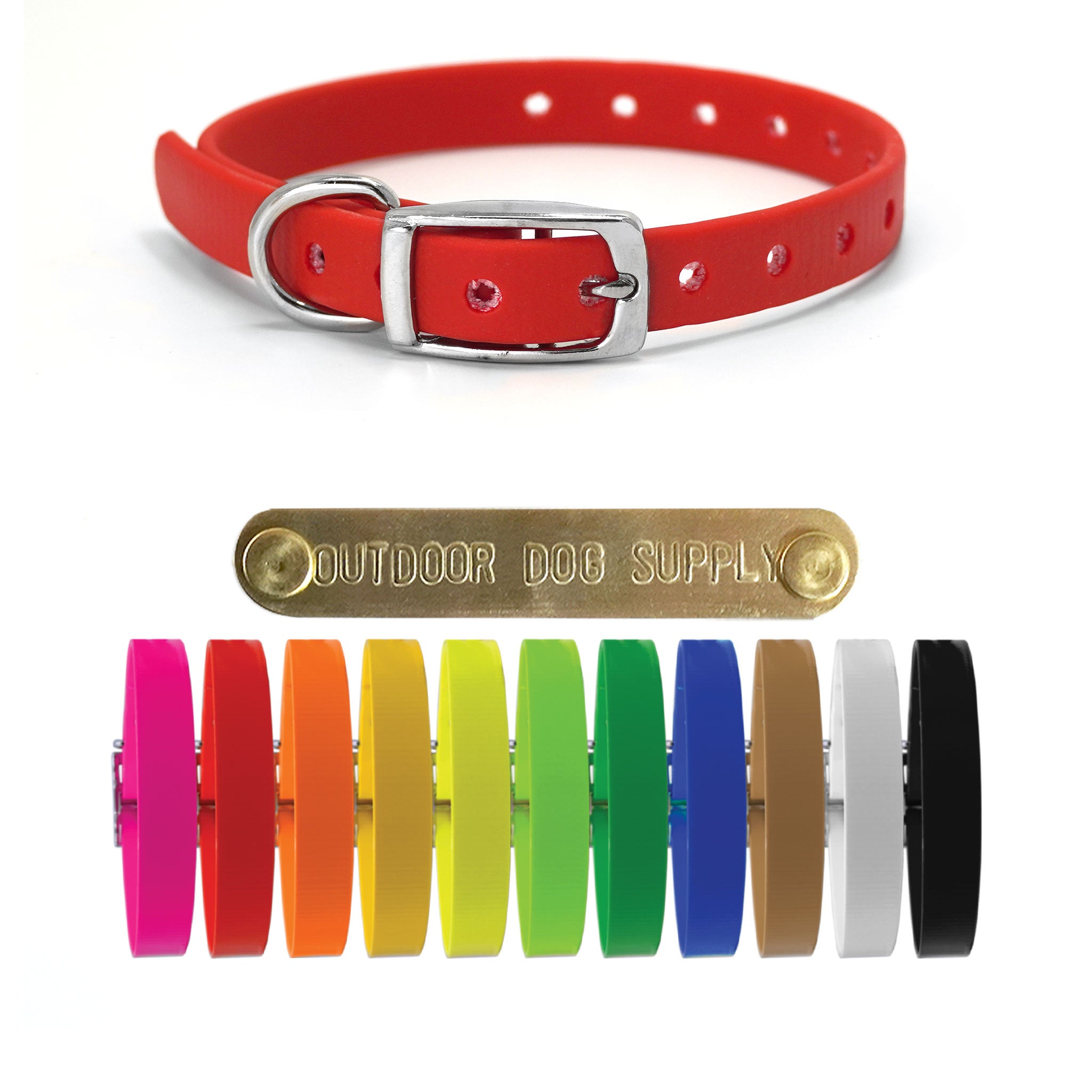 1/2" SoftFlex Beta D Ring Small Dog & Puppy Collar