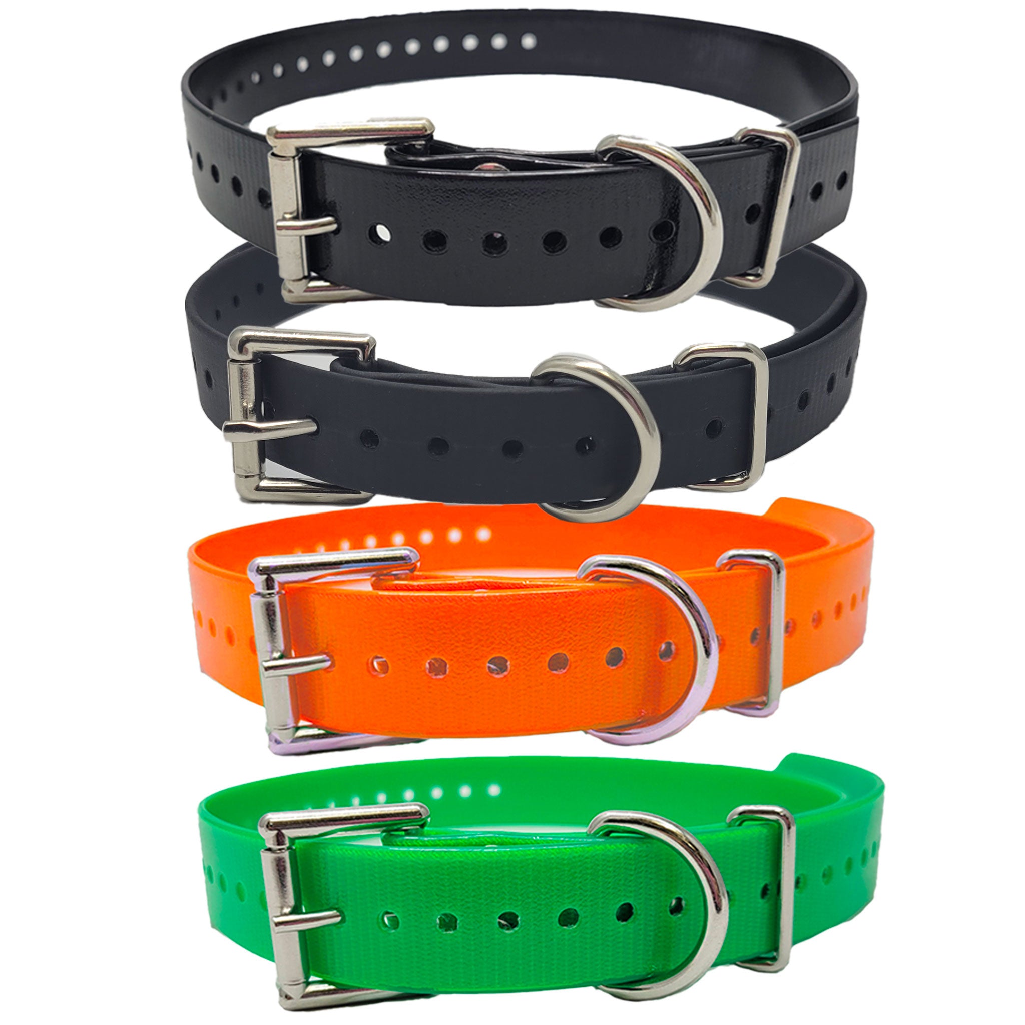 1" Double Buckle Replacement Collar Strap for Garmin, Dogtra & SportDOG