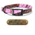 1" Hunting Camo Nylon D Ring Dog Collar with Brass Name Plate