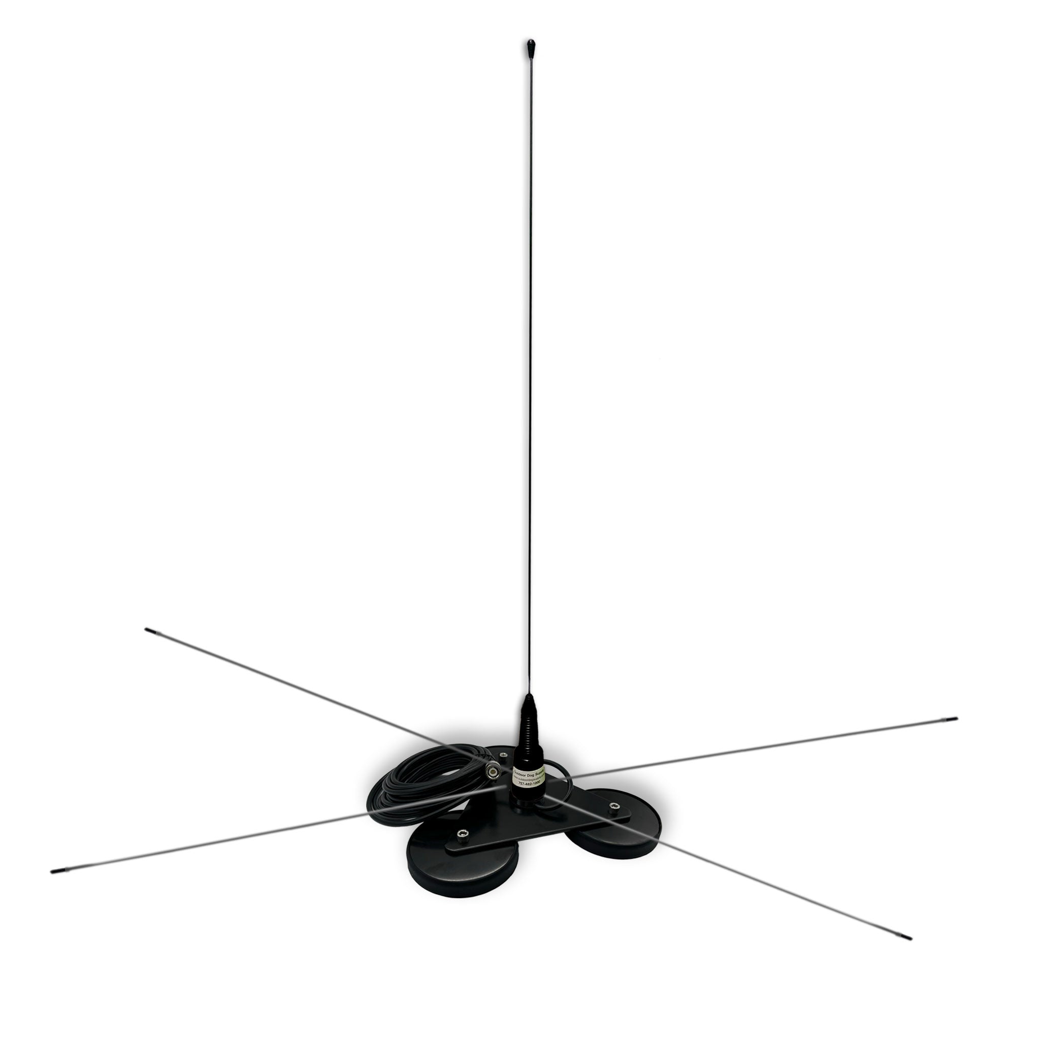 ODS Extended Reach Triple Magnet Base with Whip Antenna for Garmin Alpha and Astro