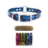 3/4" Pattern Premium Glow Tuff Center Ring Dog Collar