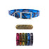 3/4" Pattern Premium Glow Tuff D Ring Dog Collar