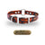 3/4" Pattern Premium Glow Tuff Center Ring Dog Collar