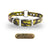 3/4" Pattern Premium Glow Tuff Center Ring Dog Collar