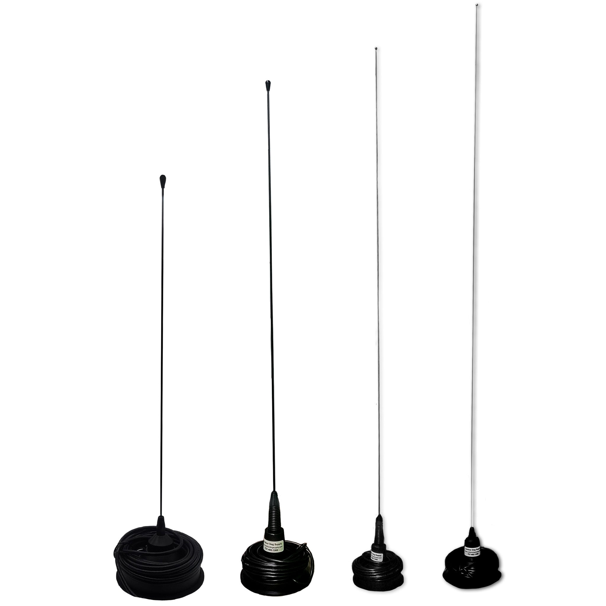 4.7" Long Range Magnetic Mount with Whip Antenna for Garmin Alpha & Astro