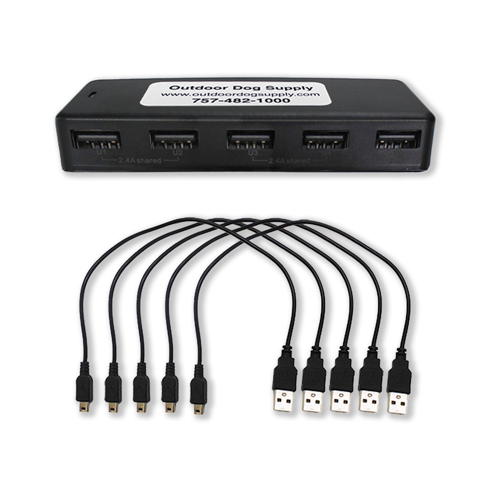 5 Port Multi Charger Accessory for Garmin Alpha & Astro Collars