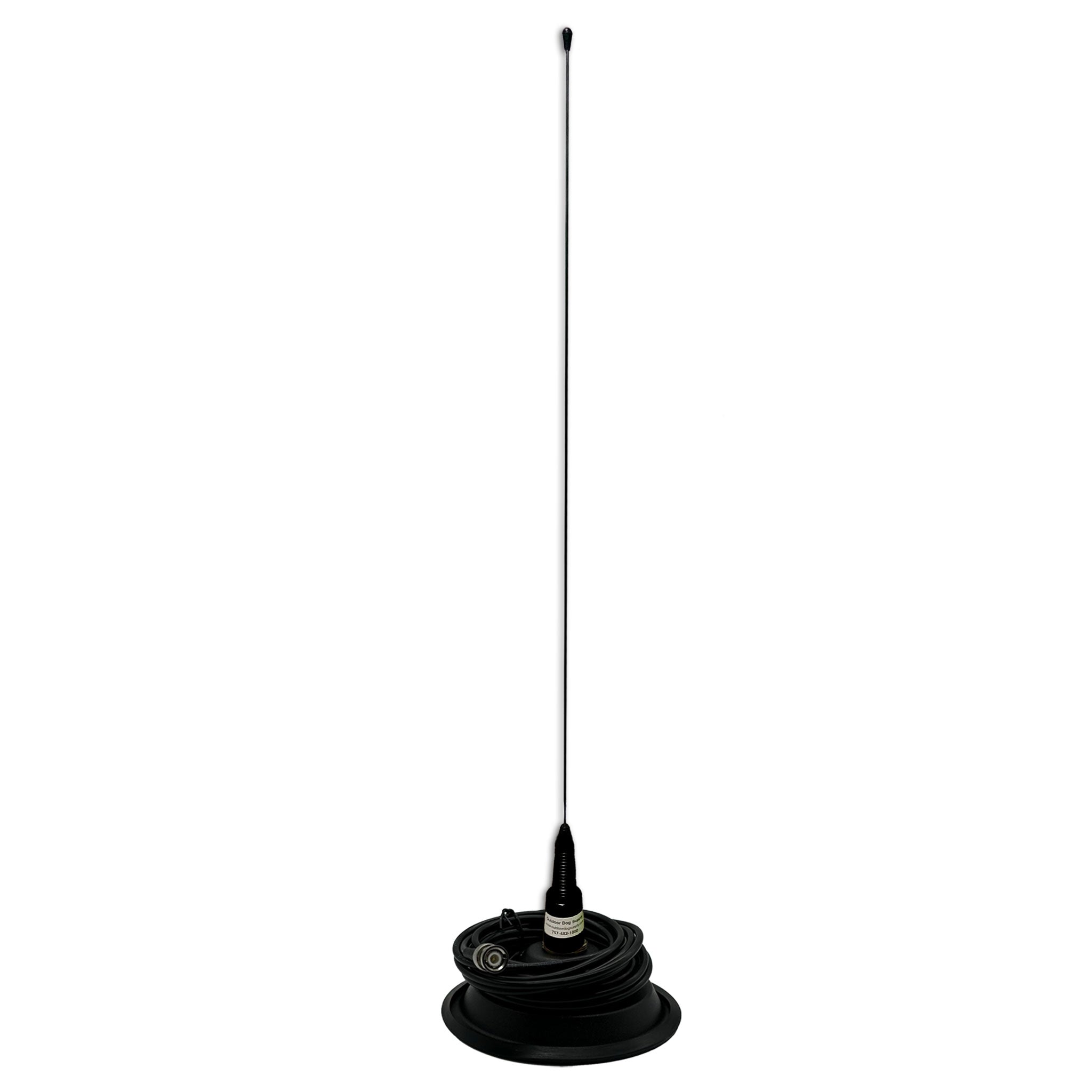 5.9" Long Range Magnetic Mount with Whip Antenna for Garmin Alpha and Astro