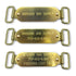 Custom 1″ x 3″ Raised Lettering Brass Dog Collar Name Tags with Tag Slides– Only $6.99 after the first one