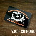 Outdoor Dog Supply Gift Card $10-$1000