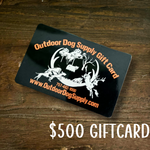 Outdoor Dog Supply Gift Card $10-$1000