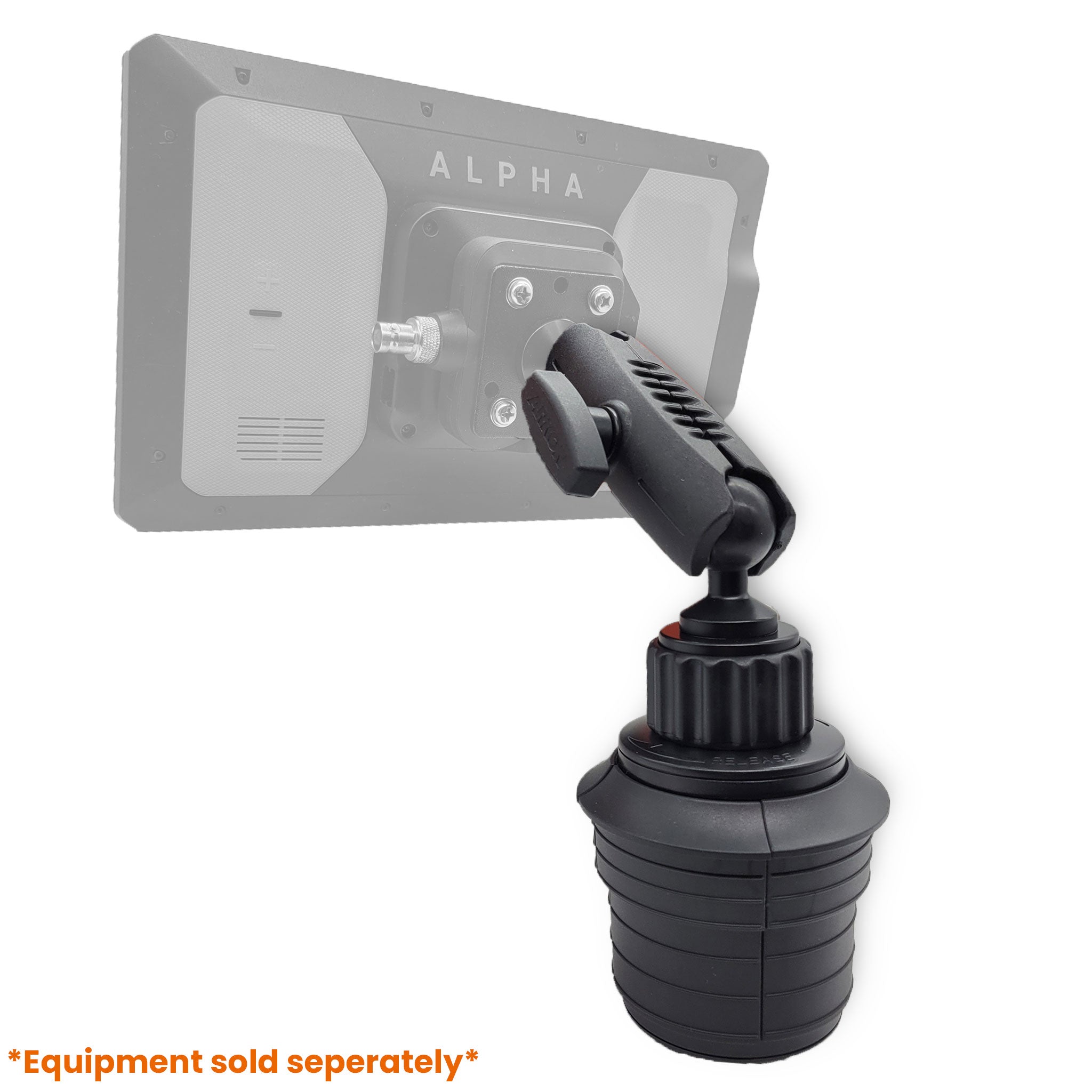 Premium Adjustable Cup Mount for Garmin Alpha Handheld, Astro Handheld, or Drivetrack