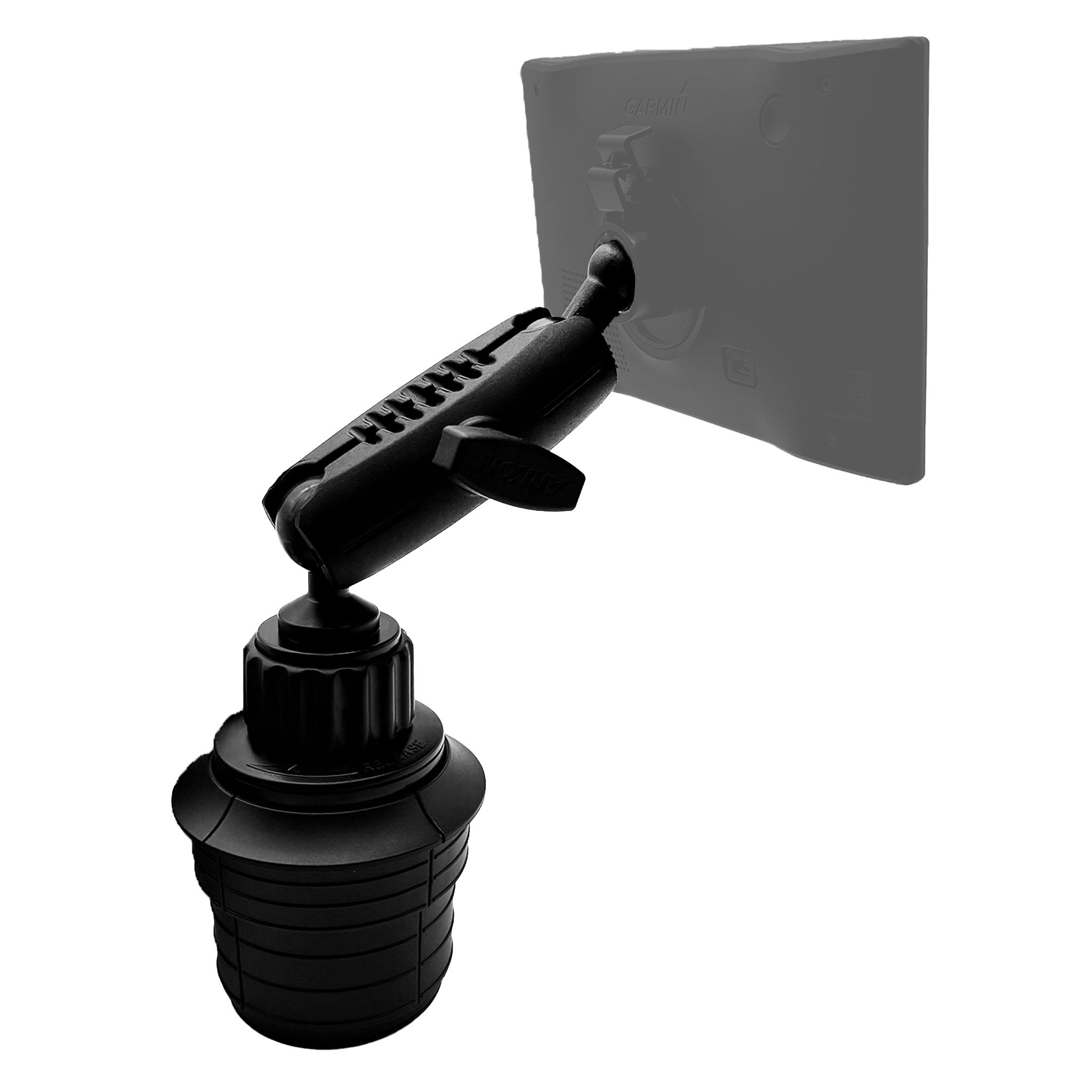 Premium Adjustable Cup Mount for Garmin DriveTrack, Alpha XL, or Alpha/Astro Handheld