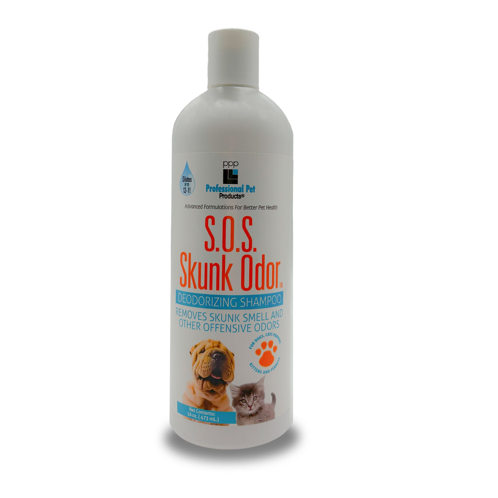 S.O.S Skunk Odor Shampoo (16 oz)