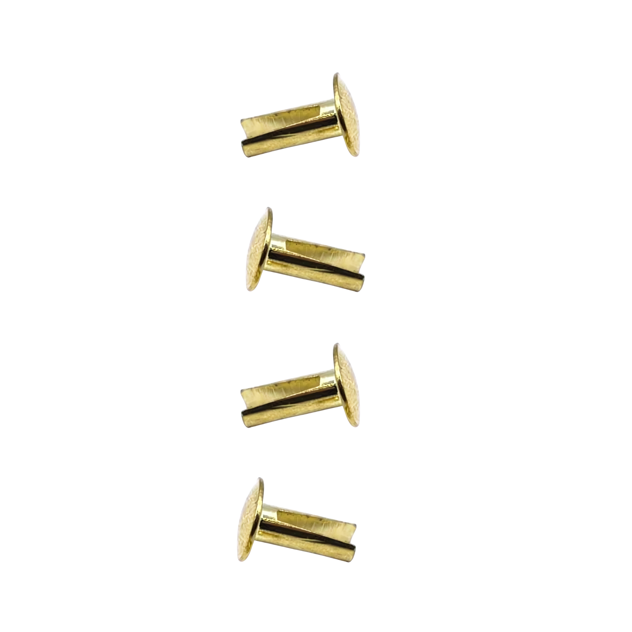 Brass Plated Split Rivets