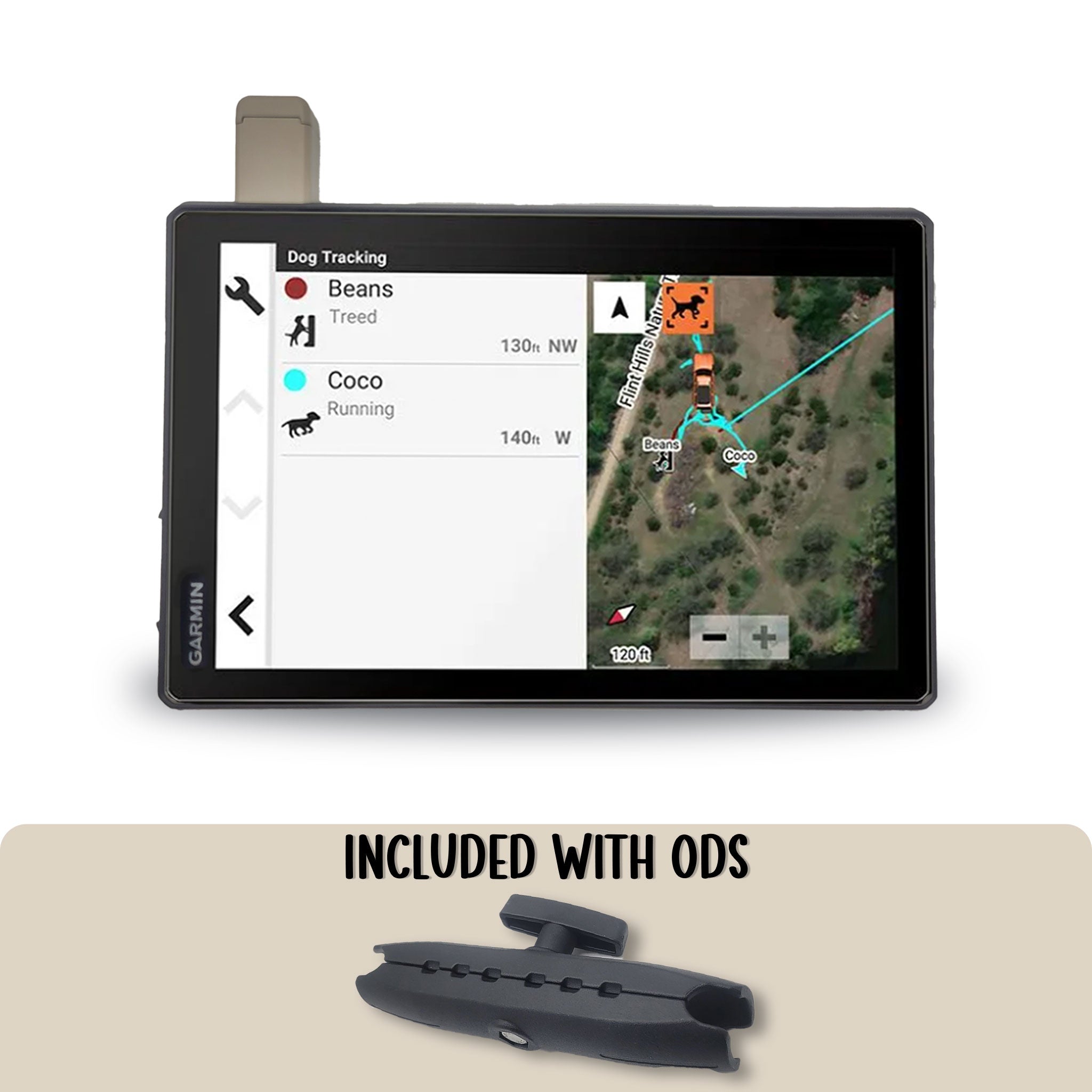 Garmin Tread® 8" Dog Tracking Screen