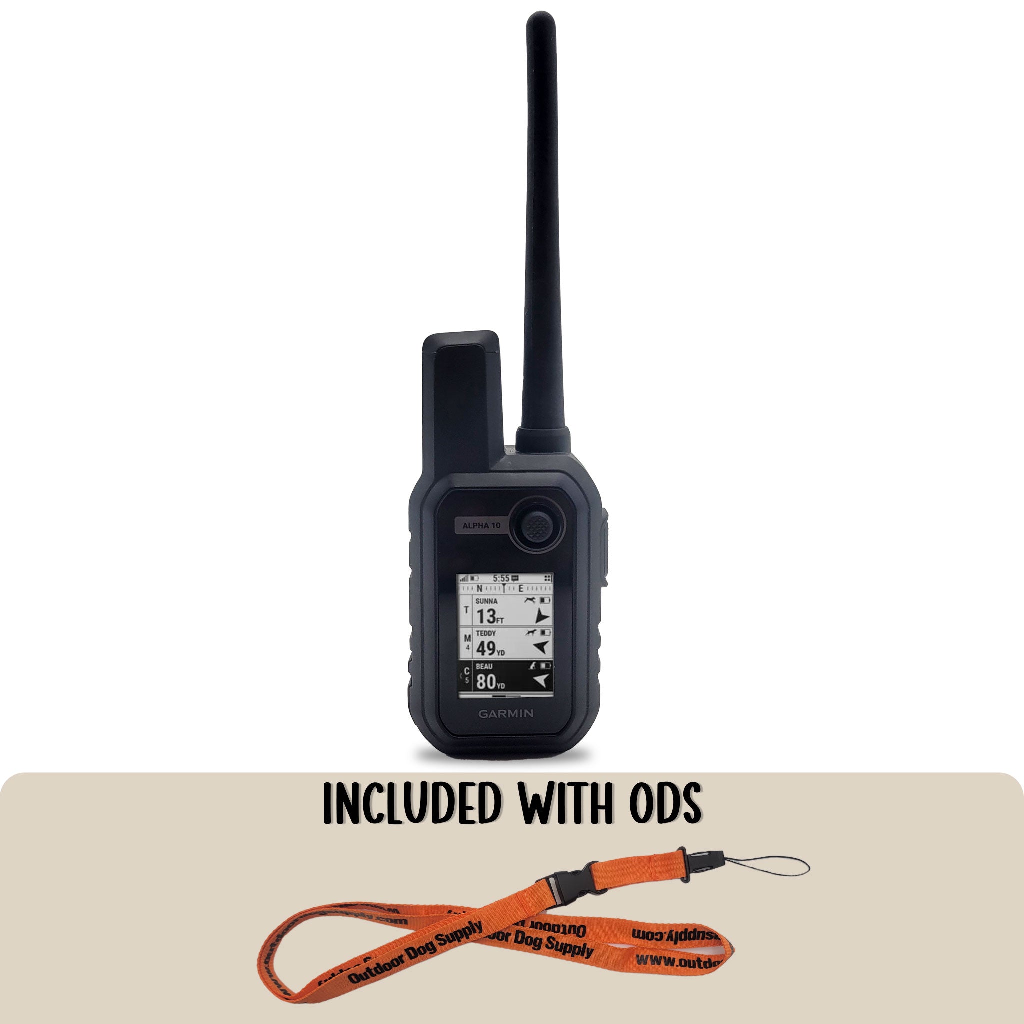 Garmin Alpha 10 Handheld for Dog Tracking & Training