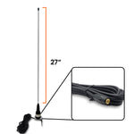 Bracket Truck Mount with Whip Antenna for Garmin Alpha & Astro