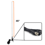 Bracket Truck Mount with Whip Antenna for Garmin Alpha & Astro