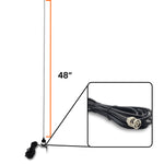 Bracket Truck Mount with Whip Antenna for Garmin Alpha & Astro