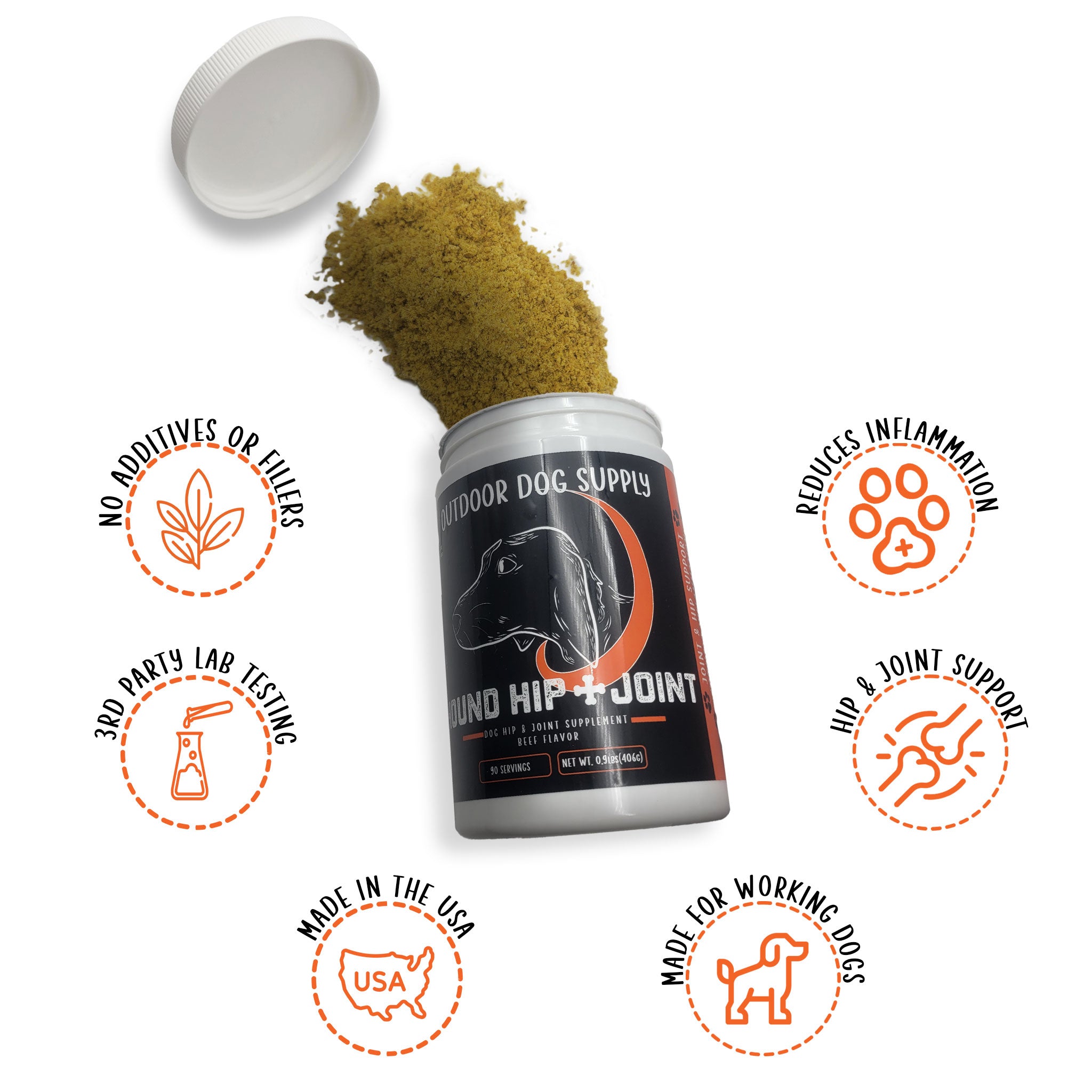 ODS Hound Hip & Joint Dog Hip and Joint Supplement