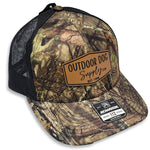 ODS Leather Patch Trucker Hats