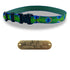 3/4" Lupine Pet Collar with Name Tag