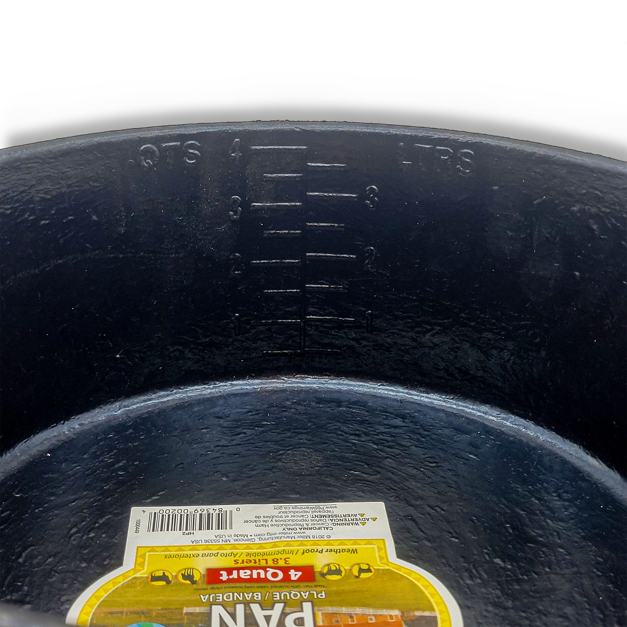 DuraFlex Rubber Feed Pan