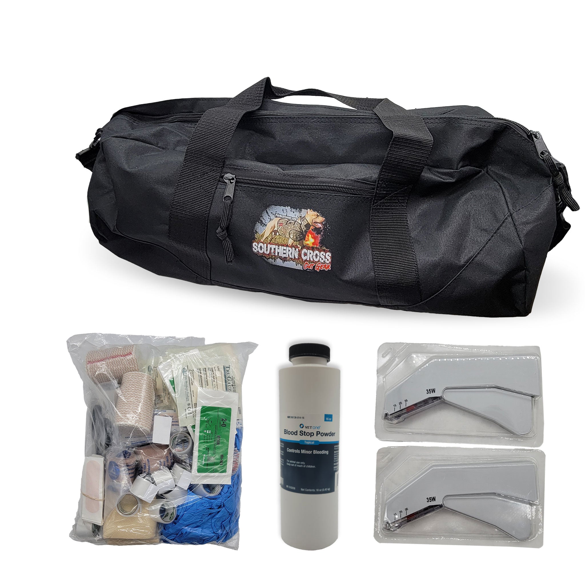 361 Piece Ultimate Animal Medical Kit By Southern Cross Cut Gear