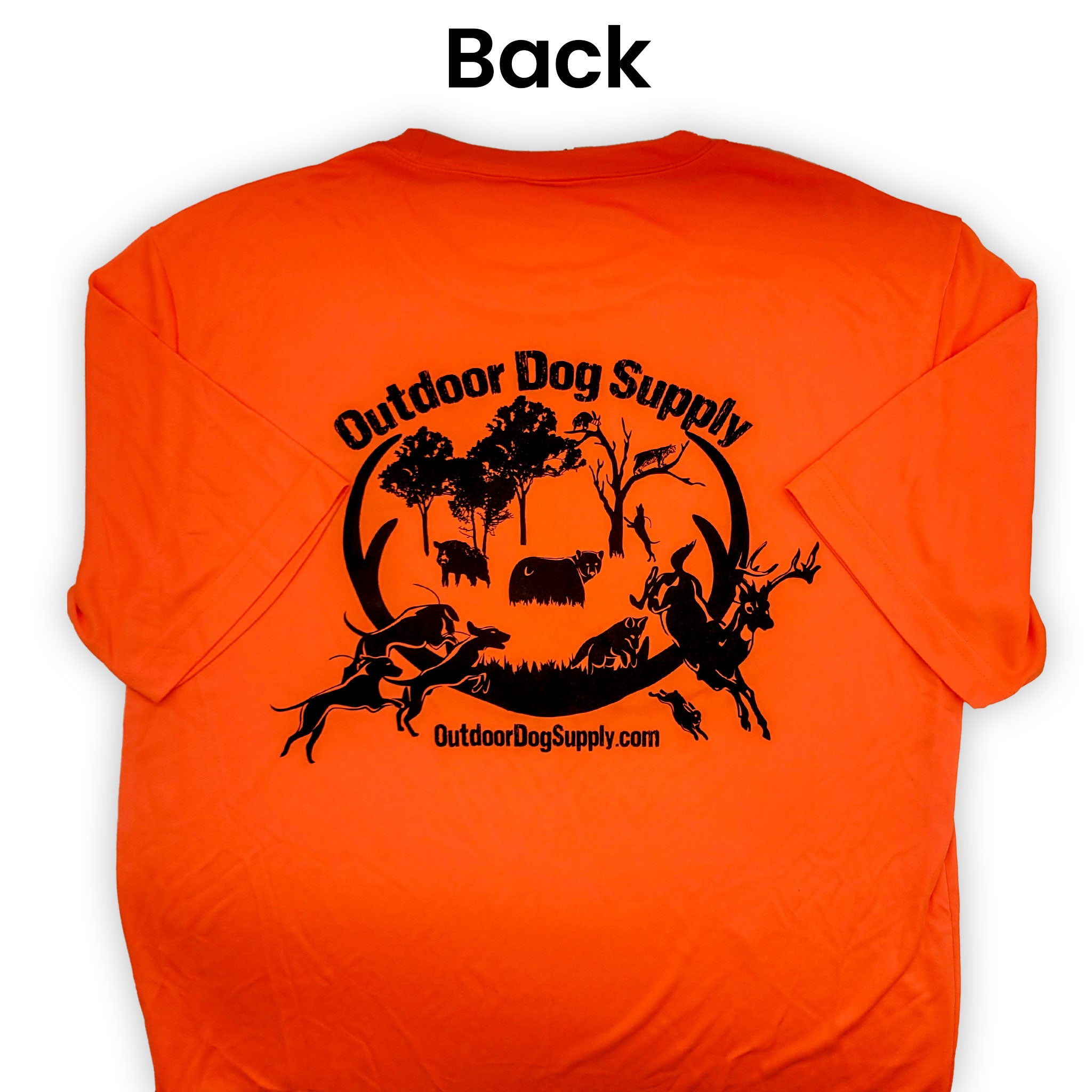 Outdoor Dog Supply Short Sleeve Moisture Wick Shirt