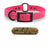 3/4" SoftFlex Beta Center Ring Dog Collar with Brass Name Plate